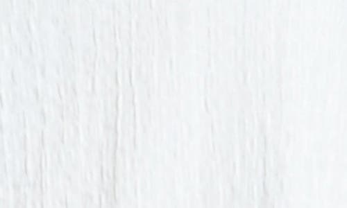 Apny Smocked Flutter Sleeve Top In White