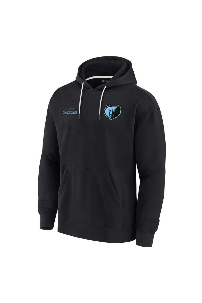 Unisex Fanatics Signature Black Memphis Grizzlies Elements Super Soft Fleece Pullover Hoodie, Alternate, color, Black