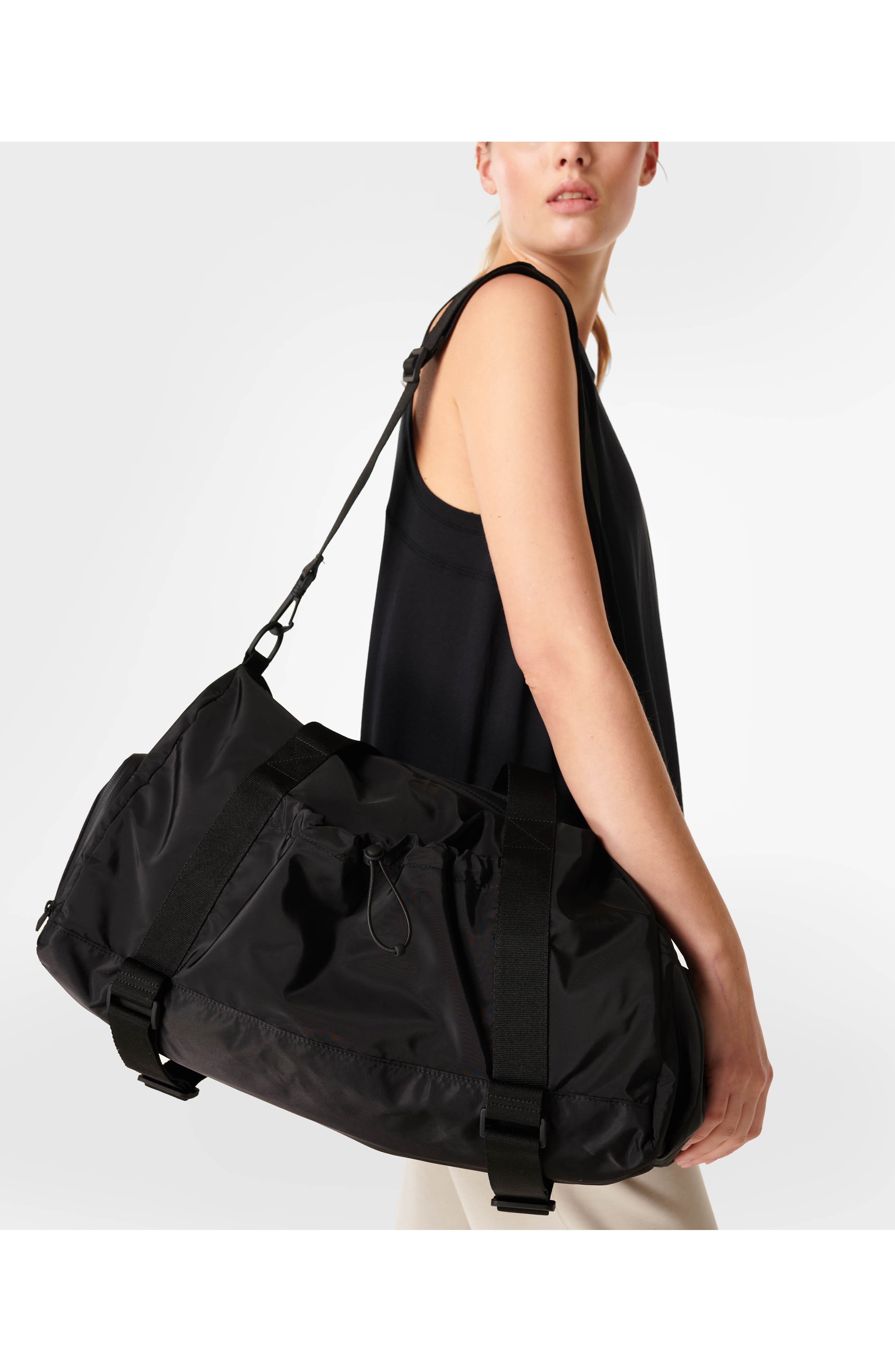 Sweaty Betty Icon Gym Bag, Alternate, color, 