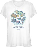 Star Wars: The Mandalorian and Grogu Junior's Star Wars The Mandalorian and Grogu The Child Hyperspace Snack Shack  Graphic T-Shirt