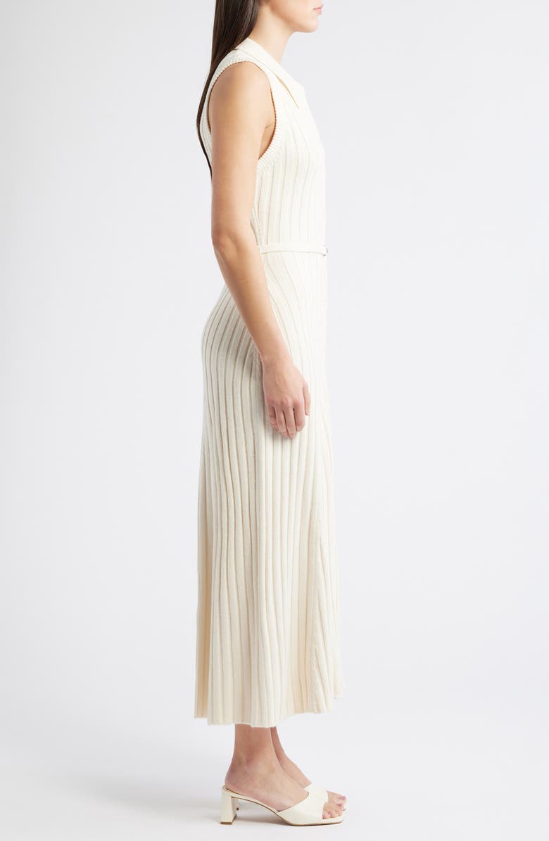 French Connection Babysoft Sleeveless Maxi Dress, Alternate, color, Porcelain Cream