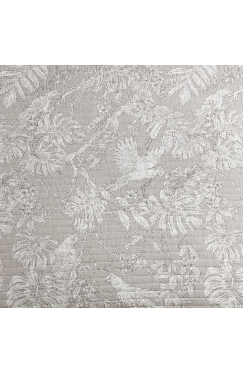 Tommy Bahama Jungle Toile Reversible Quilt & Sham Set, Alternate, color, Beige