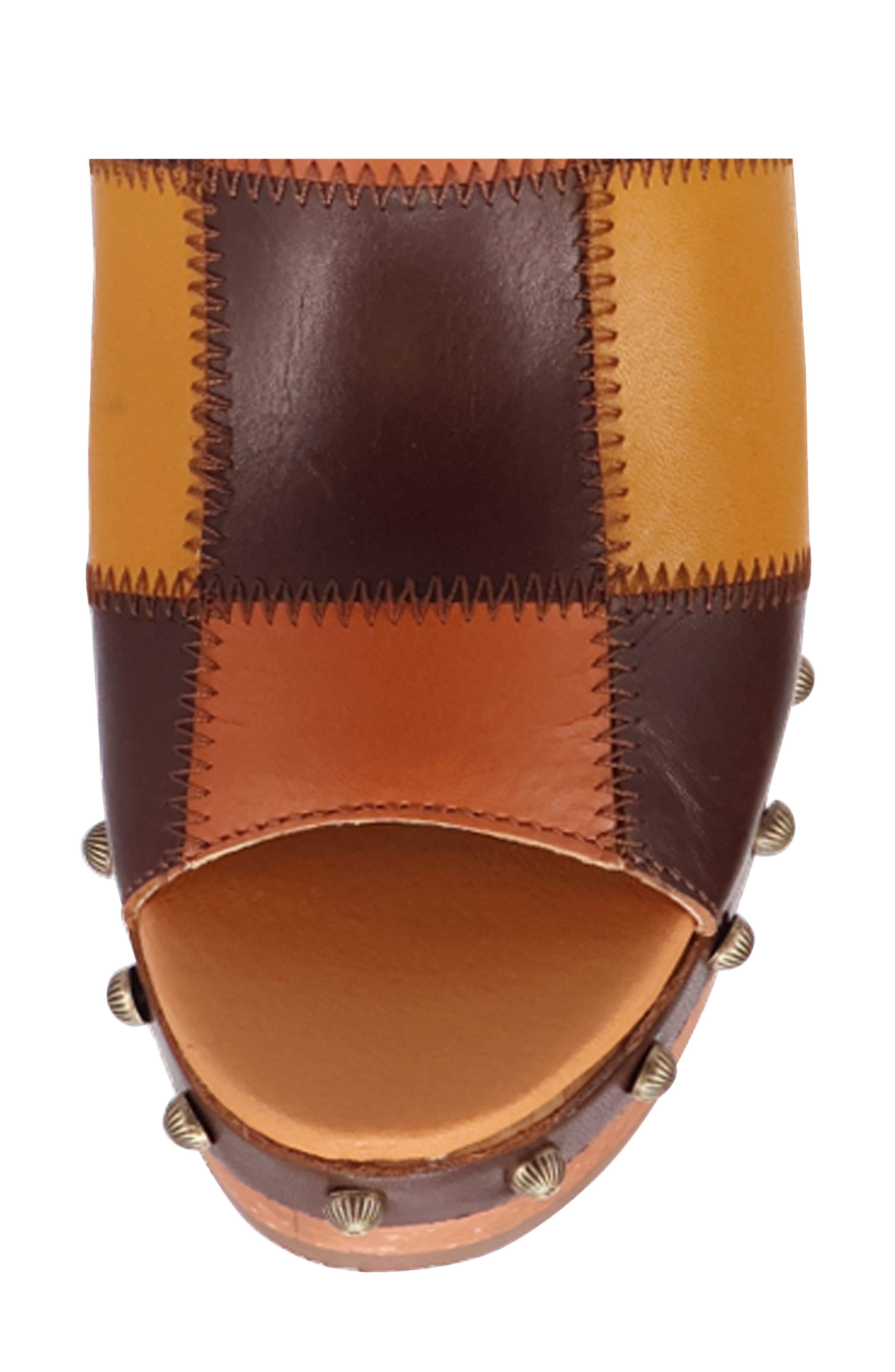 Dingo Mosaic Platform Slide Sandal, Alternate, color, 