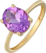 Bony Levy 14K Yellow Gold Oval Semiprecious Stone Ring