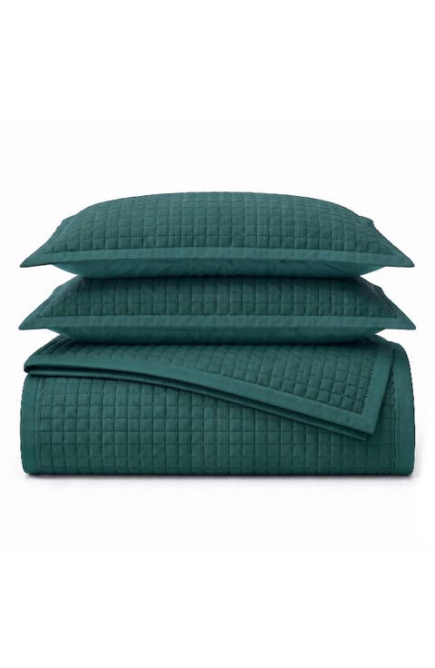 Naples 3-Piece Oversized Quilt Set