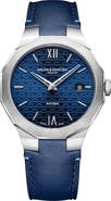 Baume & Mercier Riviera 73 Leather Strap Watch, 39mm