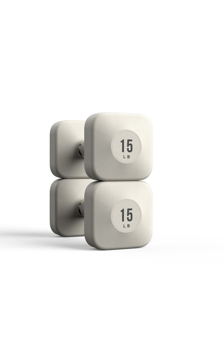 ProGrip Dumbbells - 15lbs, Main, color, Sandstone