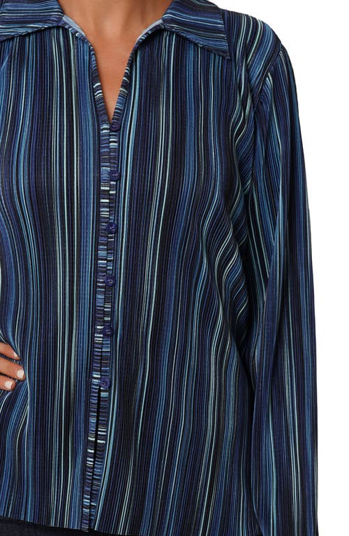 Cyrus Plissé Button-up Shirt In Animal Print