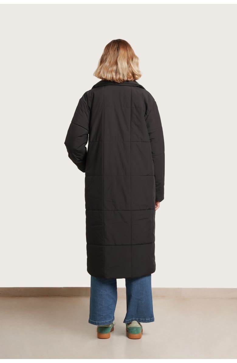 Nom Maternity The Puffer Maternity Coat, Alternate, color, Black