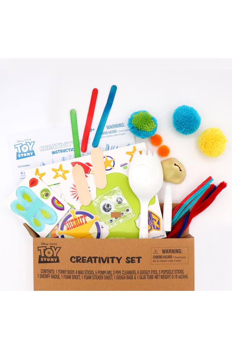 Tara Toys Disney PIXAR Toy Story 4 Creativity Play Set, Alternate, color, Multicolored