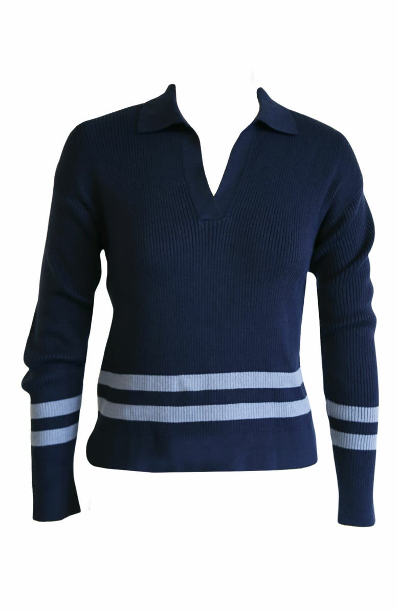 ABLE Jenna Polo Sweater, Alternate, color, 
