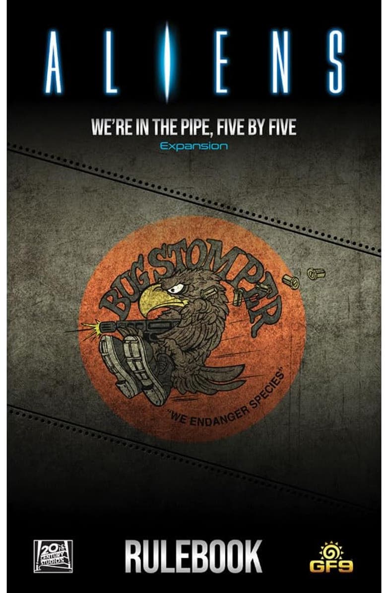 Gale Force Nine Aliens, We're in The Pipe, Five by Five Expansion, Alternate, color, 