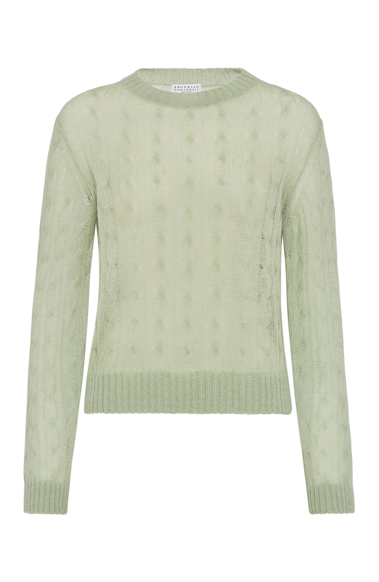 Brunello Cucinelli Cable knit sweater, Main, color, 