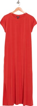 Eileen Fisher Crewneck Maxi Dress