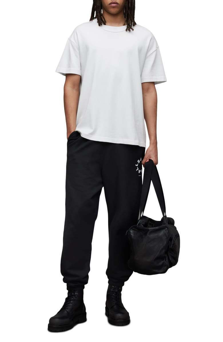 AllSaints Tierra Logo Graphic Joggers, Alternate, color, 