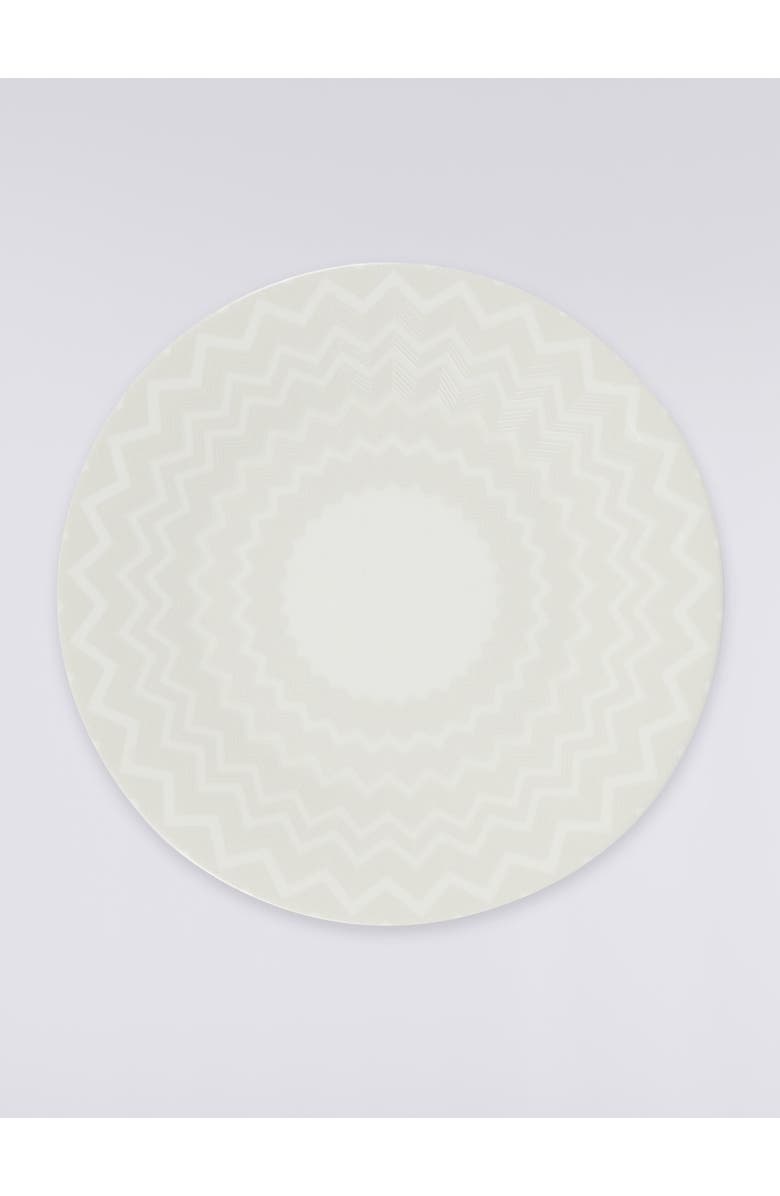 Missoni Home Zigzag White Charger Plate, Main, color, White