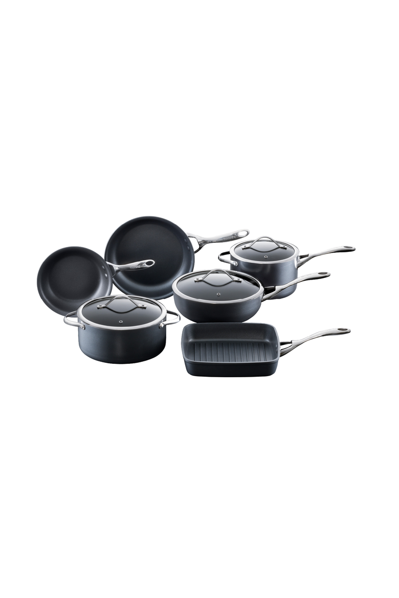 iD3® Cookware Set 9pc, Main, color, BLACK