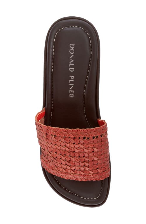 DONALD PLINER DONALD PLINER BASKETWEAVE WEDGE SANDAL 