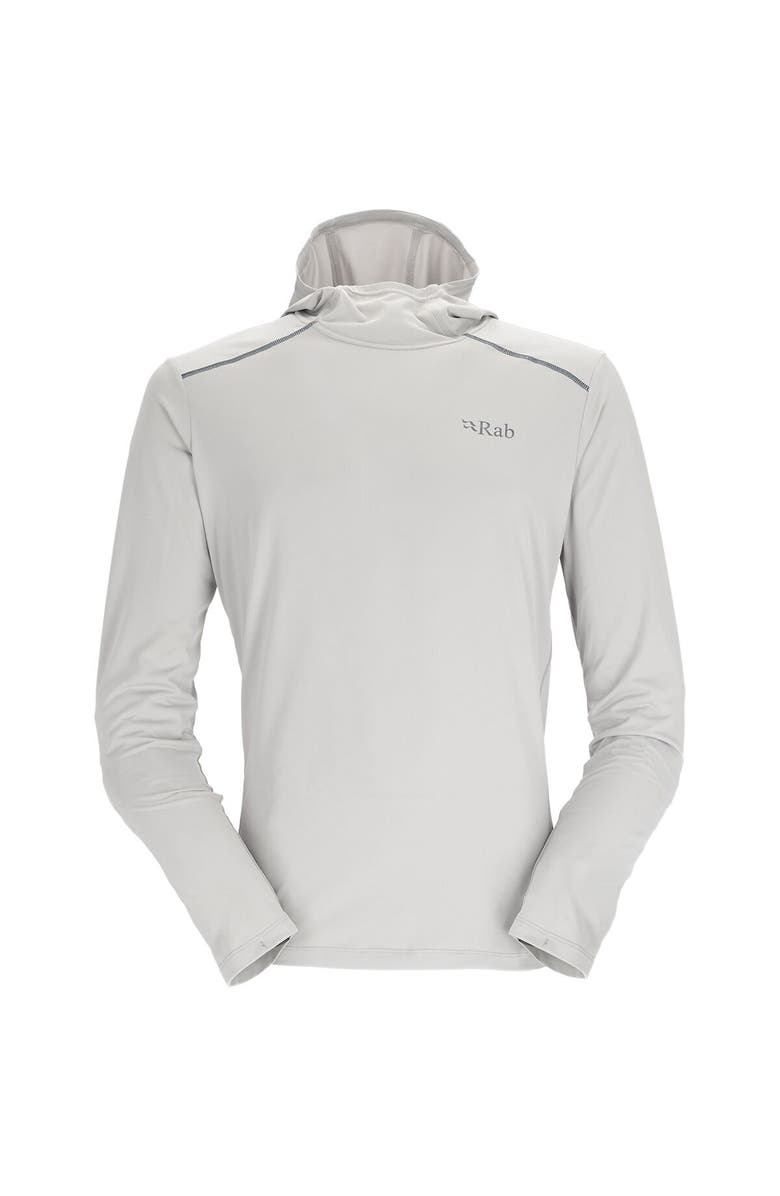 Rab Force Hooded Shirt - Men's, Alternate, color, Dark Pewter
