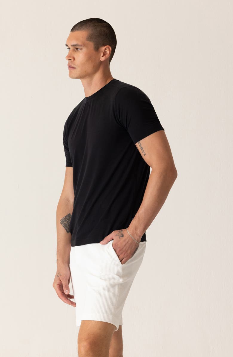 DEKE Modern Knit T-Shirt, Alternate, color, Black