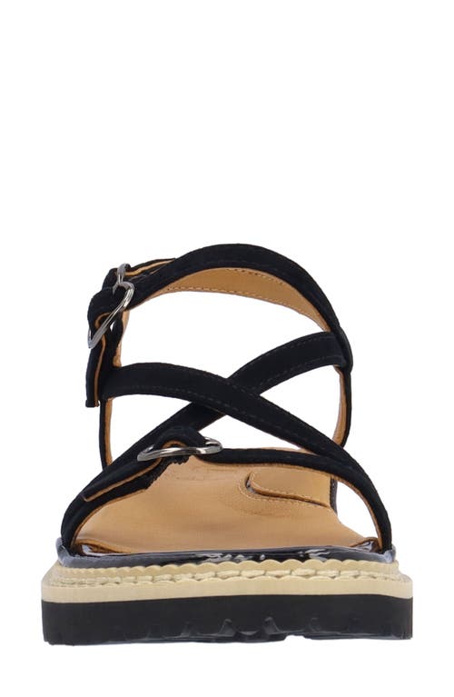 L'amour Des Pieds Danilo Sandal In Black