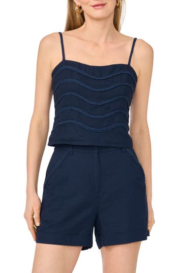 1.STATE Rope Embroidered Camisole in Indigo Night at Nordstrom Rack, Size 2