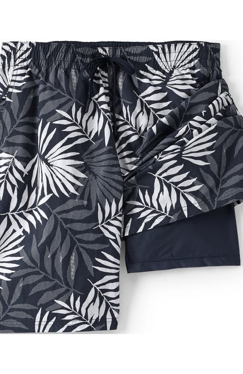 LANDS' END LANDS' END 9" VOLLEY HYDROLINER SWIM TRUNKS 