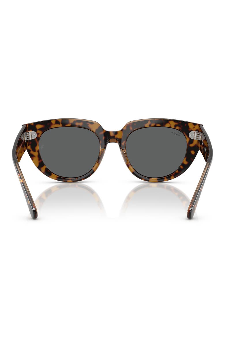 52mm Square Sunglasses, Alternate, color, BROWN/ DARK GREY