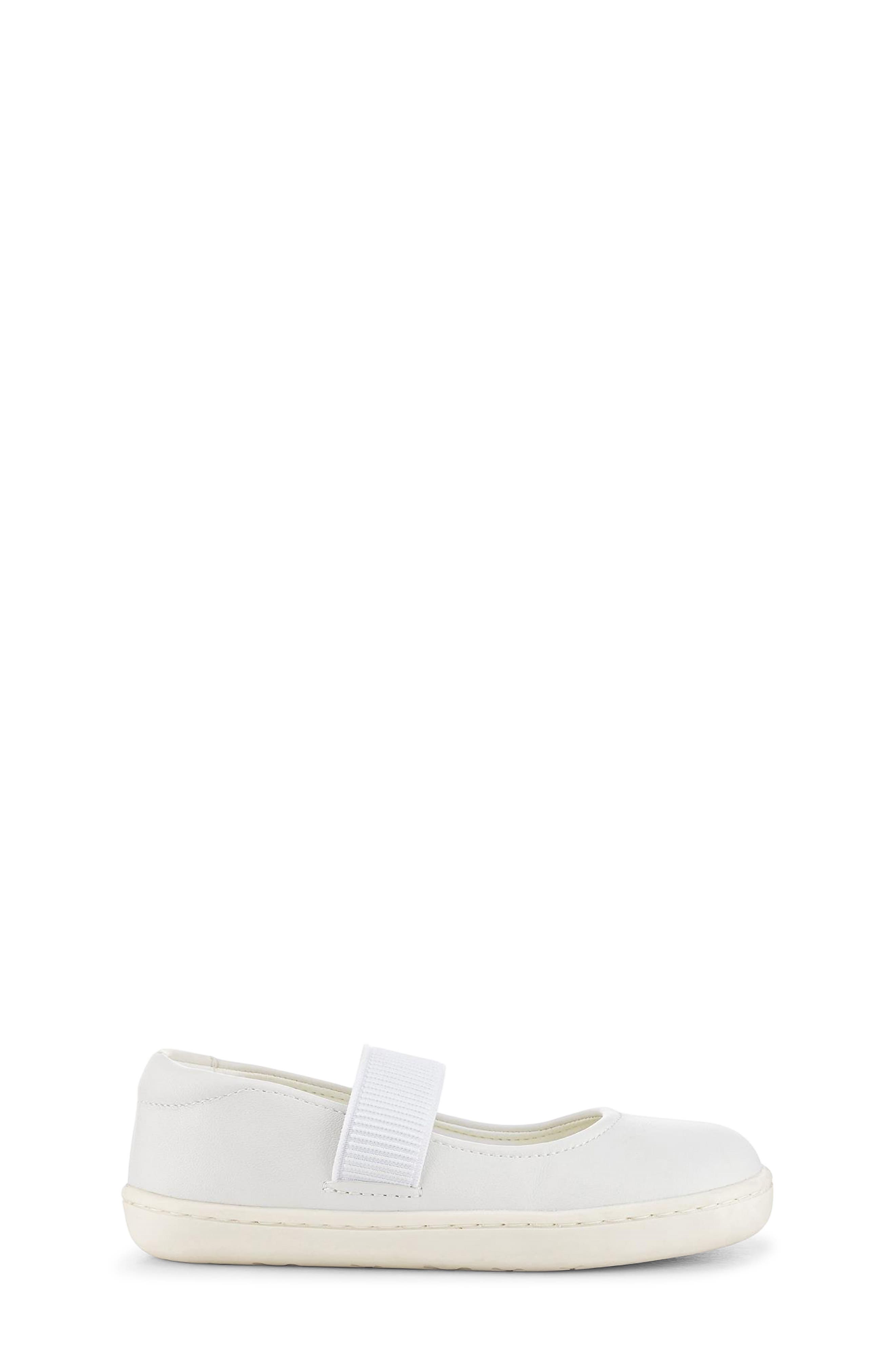 Kids' Smart Walker Barefoot Mary Jane, Alternate, color, COOL WHITE