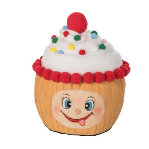 Clarissa Cupcake Gathered Traditions Joe Spencer's Figurine Doll 6.5"