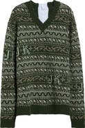 JULIE KEGELS Kair Fair Isle Wool Sweater