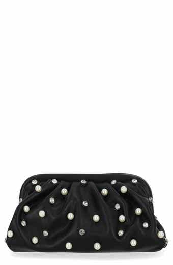 Jessica McClintock Violetta Studded Clutch