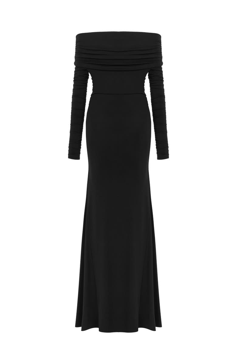 Nocturne Off-The-Shoulder Maxi Dress, Alternate, color, 