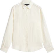 John Varvatos Bucks Linen Button-Up Shirt