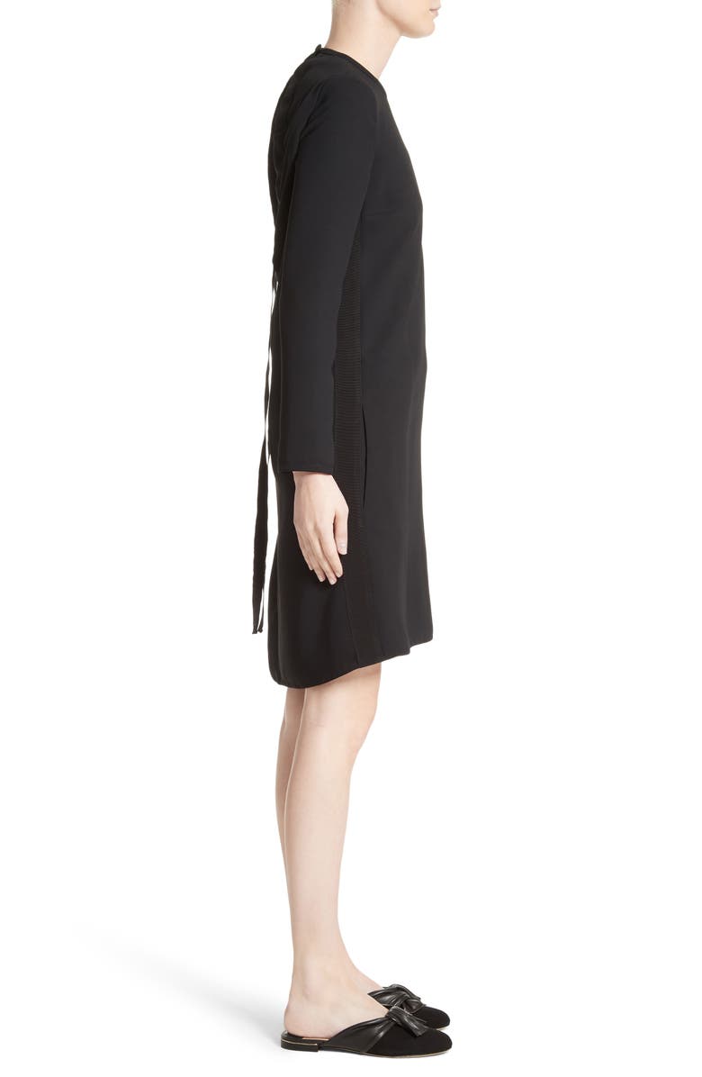 Victoria, Victoria Beckham Gathered Open Back Shift Dress, Alternate, color,