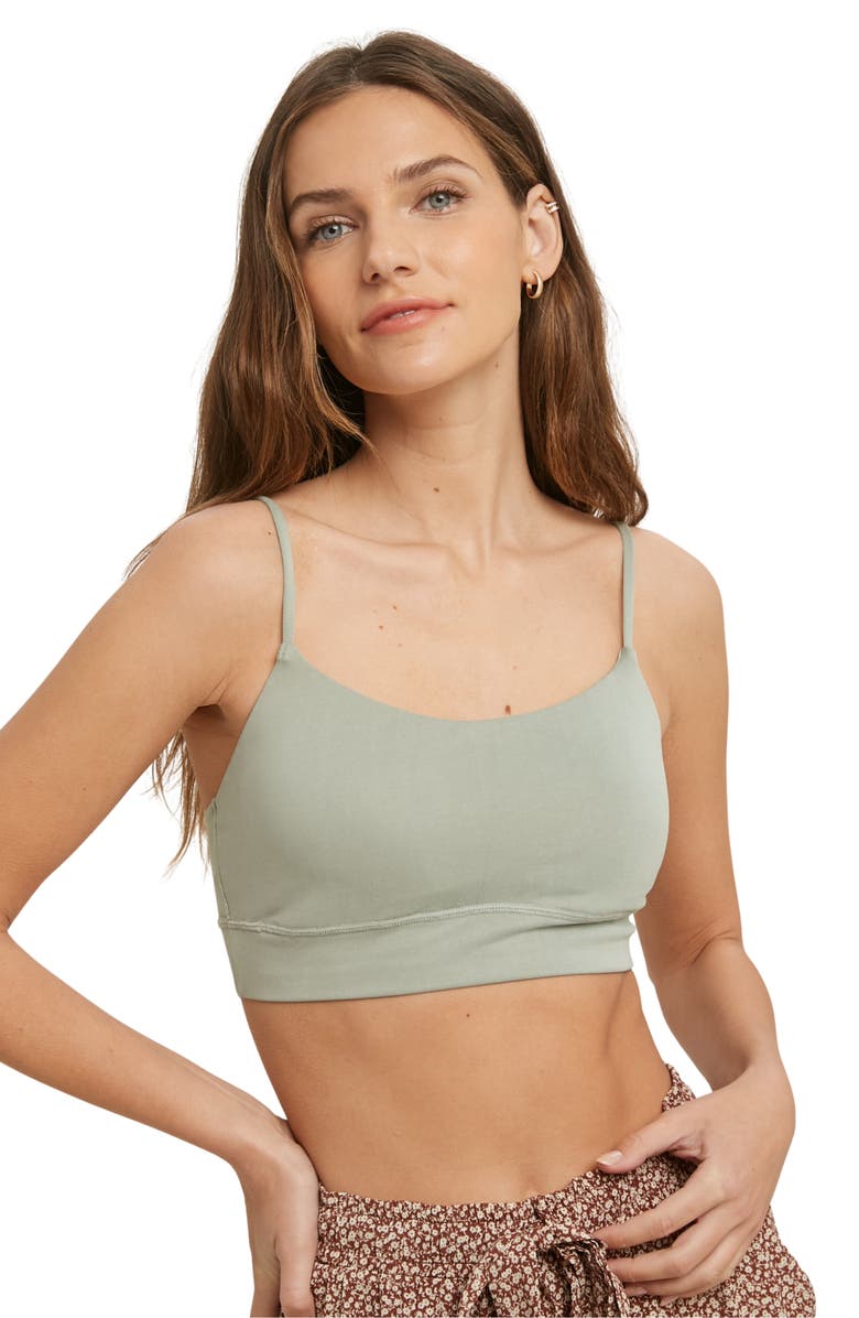 WISHLIST Bralette, Alternate, color, Sage