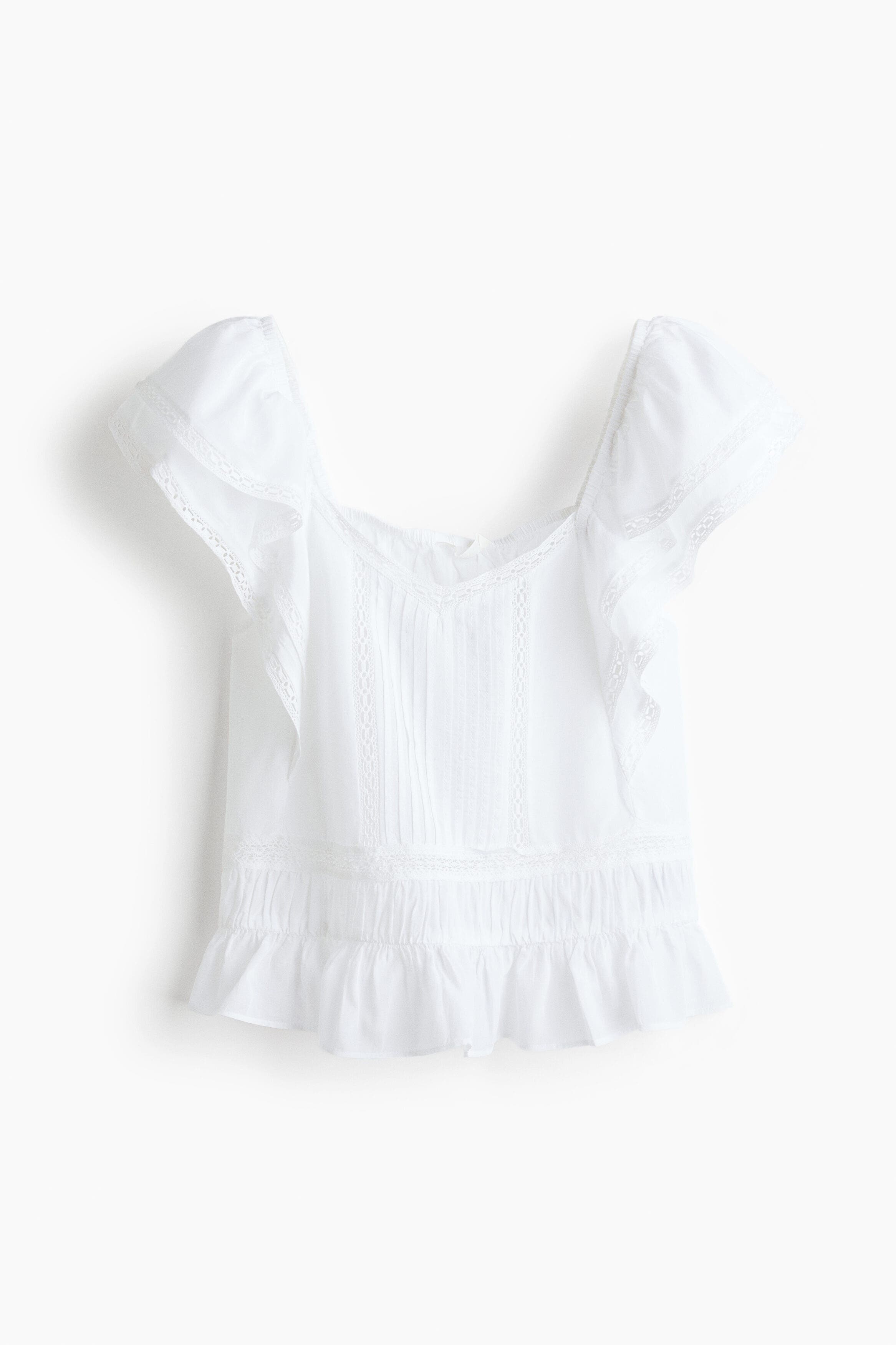 Lace-trimmed Blouse - image 3