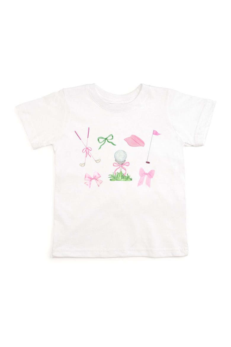 Golf Icon Short Sleeve T-Shirt, Main, color, White