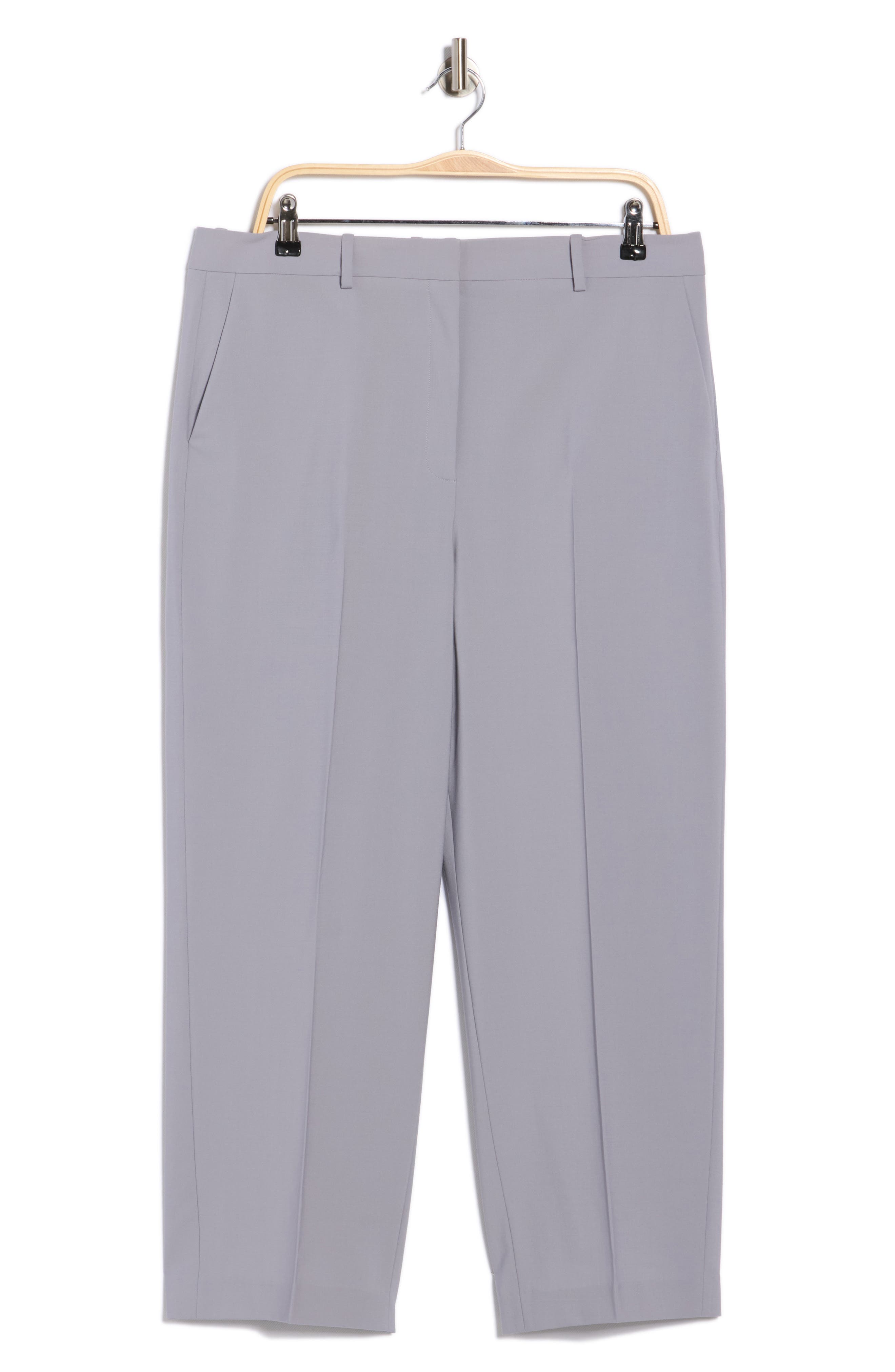 Theory Sevona High Waist Wool Blend Pants