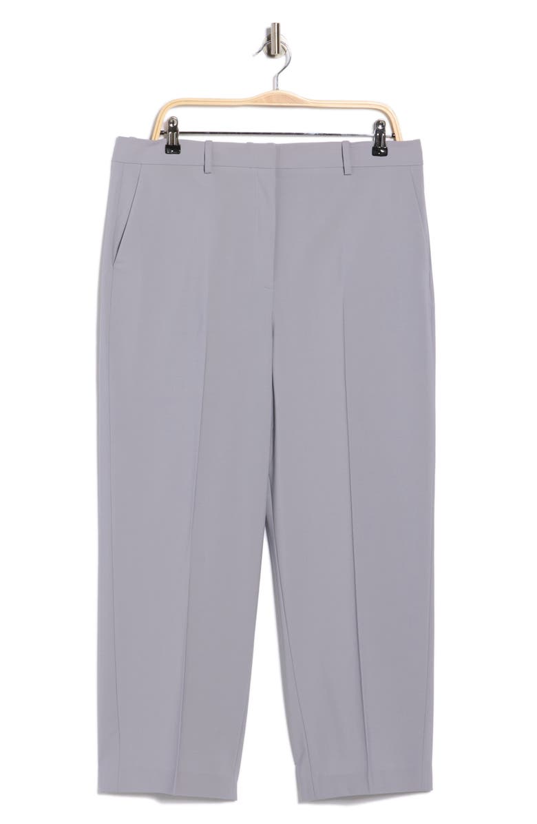Theory Sevona High Waist Wool Blend Pants, Main, color, Stork