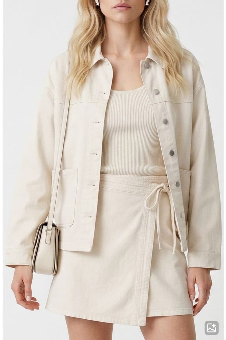 Jamie Denim Shacket, Main, color, BIRCH