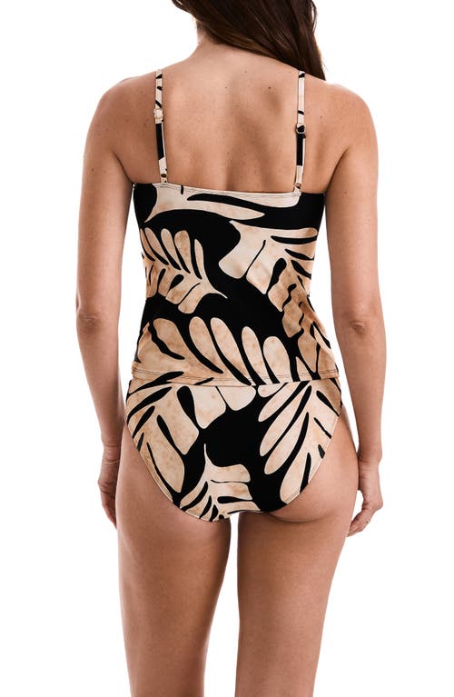 Mimi Flamingo Ellis Tankini In Black
