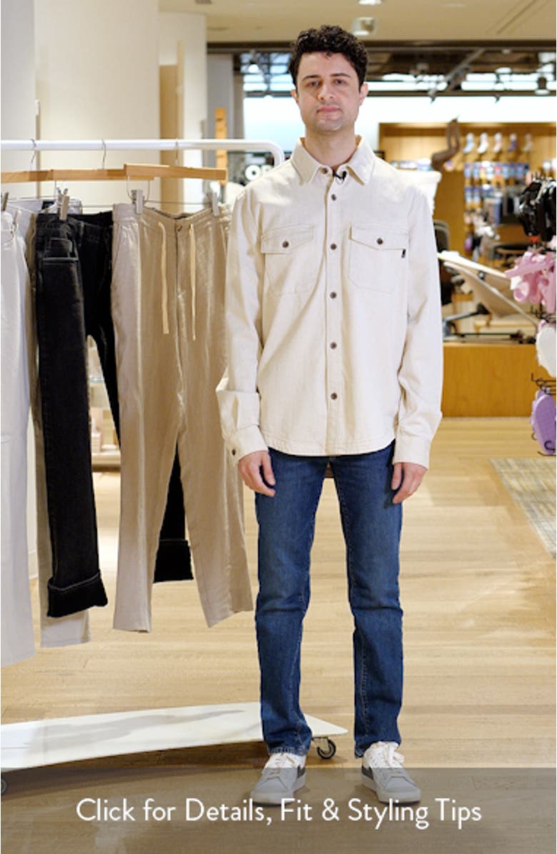 Elias Twill Shirt Jacket, sales video thumbnail