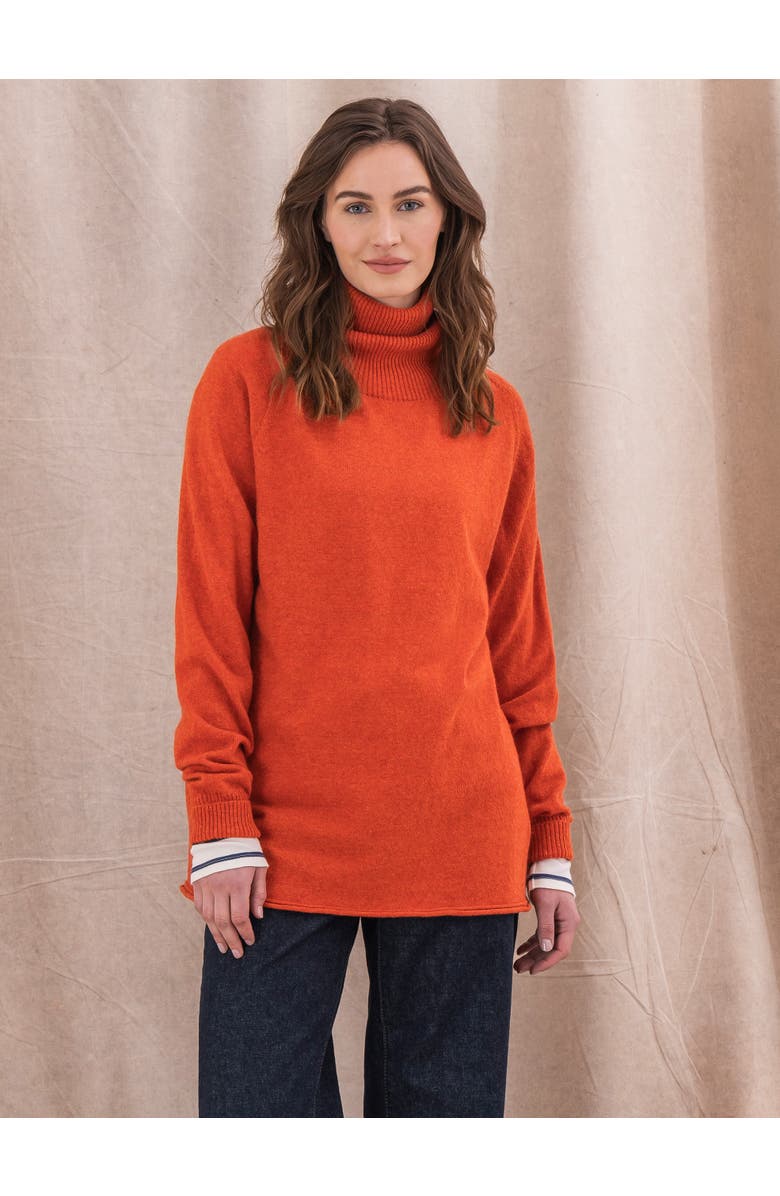 Celtic & Co. Geelong Wool Slouch Turtleneck Sweater, Main, color,