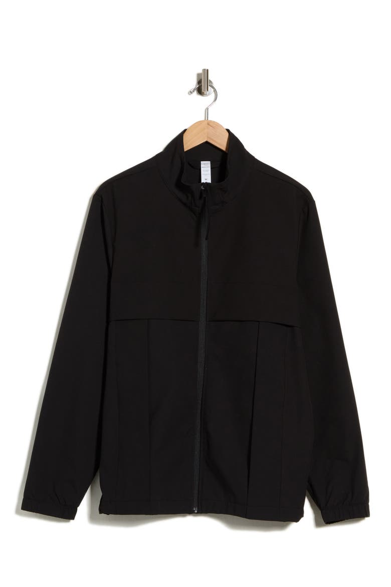 Urbanform Woven Jacket, Main, color, BLACK