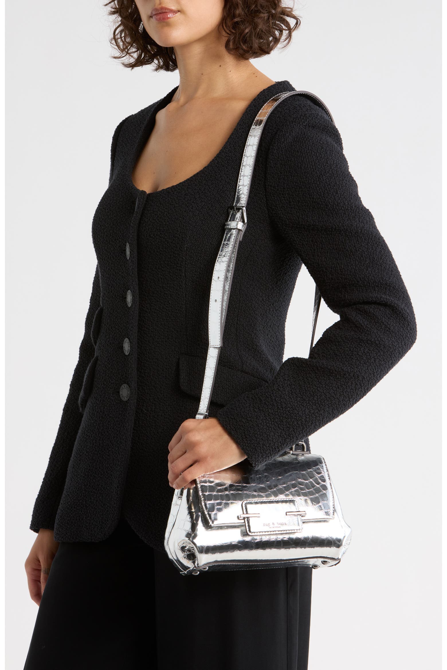 Rag Rug Making Frames rag & bone Realm Flap Crossbody Bag (Women) | Nordstromrack