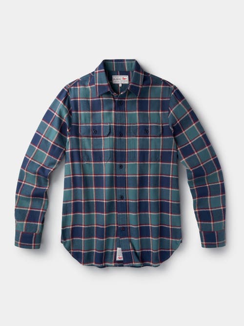 Aubin Crowle Button Up Flannel Shirt
