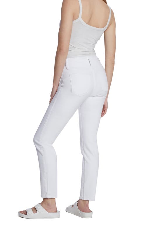 Hint Of Blu Exposed Button Mid Rise Skinny Jeans