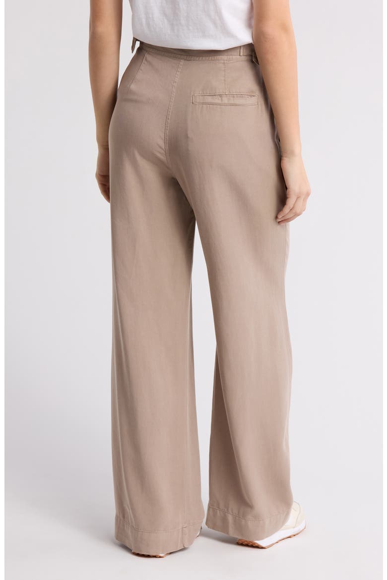 Natalie Wide Leg Pants, Alternate, color, DRY DUST