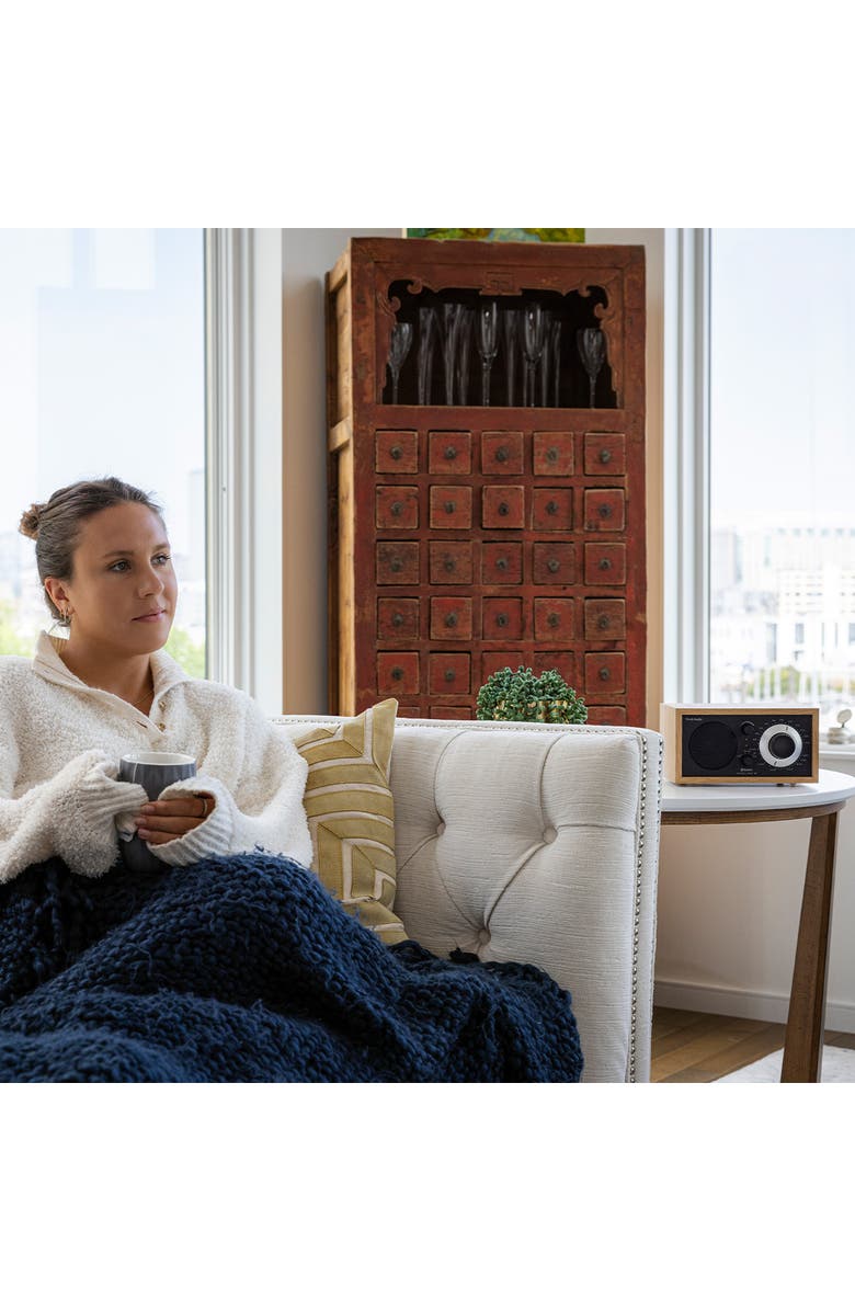 Tivoli Audio Model One AM/FM Radio with Internal Bluetooth Speaker, Alternate, color, Oak